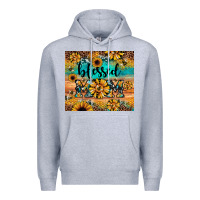 Heather Grey blessed mom Premium Hoodie - JahusDesignShop
