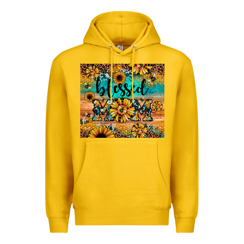 Blessed Mom Premium Hoodie by JahusDesignShop | Teevron