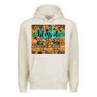 Oatmeal Heather blessed mom Premium Hoodie - JahusDesignShop