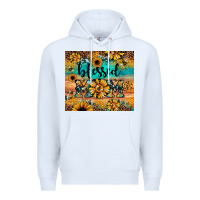 White blessed mom Premium Hoodie - JahusDesignShop