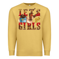 Antique Gold lets go girls tbw Premium Sweatshirt - texasbilliewilder