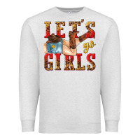 Oatmeal Heather lets go girls tbw Premium Sweatshirt - texasbilliewilder