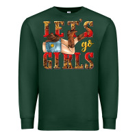 Sports Green lets go girls tbw Premium Sweatshirt - texasbilliewilder