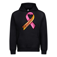 Black breast cancer sport ribbons Urban Hoodie - AdoDesignShop