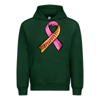 Forest Green breast cancer sport ribbons Urban Hoodie - AdoDesignShop