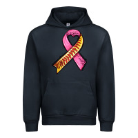 Navy breast cancer sport ribbons Urban Hoodie - AdoDesignShop