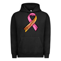 Pigment Black breast cancer sport ribbons Urban Hoodie - AdoDesignShop