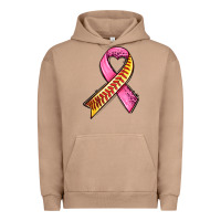 Pigment Burro breast cancer sport ribbons Urban Hoodie - AdoDesignShop