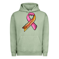 Pigment Oil Green breast cancer sport ribbons Urban Hoodie - AdoDesignShop