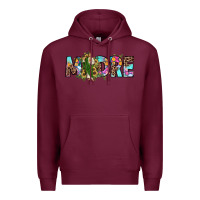 Burgundy san judas madre sunflower Premium Hoodie - JahusDesignShop
