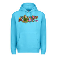 Ocean Blue san judas madre sunflower Premium Hoodie - JahusDesignShop