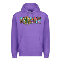 Purple san judas madre sunflower Premium Hoodie - JahusDesignShop