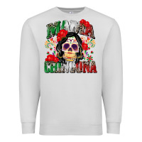 Dove Grey mama chingona Premium Sweatshirt - Zillion Design Studio