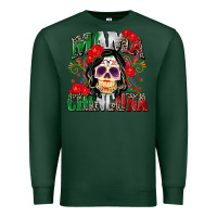 Sports Green mama chingona Premium Sweatshirt - Zillion Design Studio