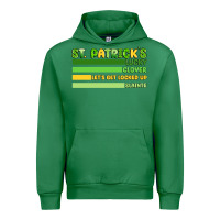 Emerald st. patricks lucky clover  artiststas Urban Hoodie - Artiststas
