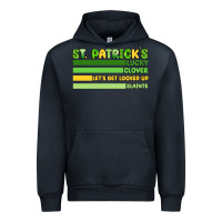 Navy st. patricks lucky clover  artiststas Urban Hoodie - Artiststas