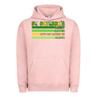 Pigment Salmon st. patricks lucky clover  artiststas Urban Hoodie - Artiststas