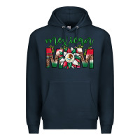 Navy mexican flag sunflower mom leopard Premium Hoodie - JahusDesignShop