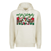 Oatmeal Heather mexican flag sunflower mom leopard Premium Hoodie - JahusDesignShop