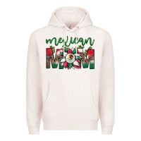 Pale Pink mexican flag sunflower mom leopard Premium Hoodie - JahusDesignShop