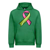Emerald breast cancer sport ribbons Urban Hoodie - AdoDesignShop