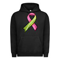Pigment Black breast cancer sport ribbons Urban Hoodie - AdoDesignShop