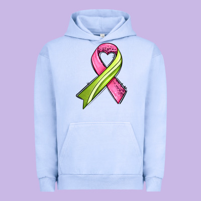 Breast Cancer Sport Ribbons Urban Hoodie Designed By Adodesignshop