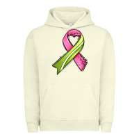 Pigment Pistachio breast cancer sport ribbons Urban Hoodie - AdoDesignShop