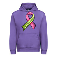 Tulip breast cancer sport ribbons Urban Hoodie - AdoDesignShop