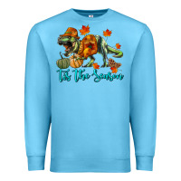 Ocean Blue t rex tis the season Premium Sweatshirt - RanaPortraitStore
