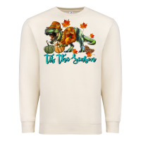 T Rex Tis The Season Premium Sweatshirt | Teevron