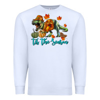 White t rex tis the season Premium Sweatshirt - RanaPortraitStore