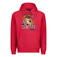 Cardinal i wanna be a cowboo baby halloween Premium Hoodie - AdoDesignShop