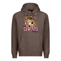 Coffee i wanna be a cowboo baby halloween Premium Hoodie - AdoDesignShop