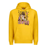 Lemon i wanna be a cowboo baby halloween Premium Hoodie - AdoDesignShop