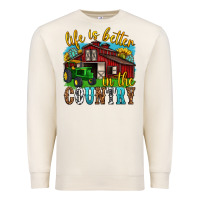 Sandshell life is better in the country western Premium Sweatshirt - texasbilliewilder