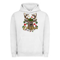 Pigment Lunar Rock oh deer Christmas Urban Hoodie - BundleAndBundleShop