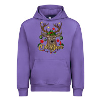 Tulip oh deer Christmas Urban Hoodie - BundleAndBundleShop
