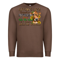 Chestnut living life somewhere between jesus take the wheel Premium Sweatshirt - texasbilliewilder