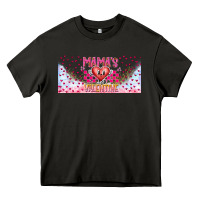 Asphalt Mama is Valentine 16oz Heavy Core Tee - CowhideDigitalArt