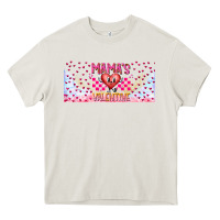 Cream Mama is Valentine 16oz Heavy Core Tee - CowhideDigitalArt