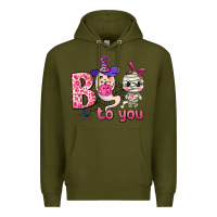 Army Green boo to you Premium Hoodie - AdoDesignShop