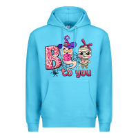 Ocean Blue boo to you Premium Hoodie - AdoDesignShop
