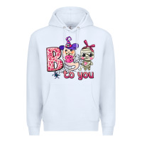 White boo to you Premium Hoodie - AdoDesignShop