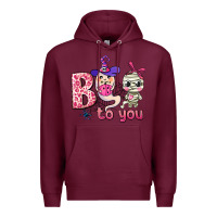 Burgundy boo to you Premium Hoodie - AdoDesignShop