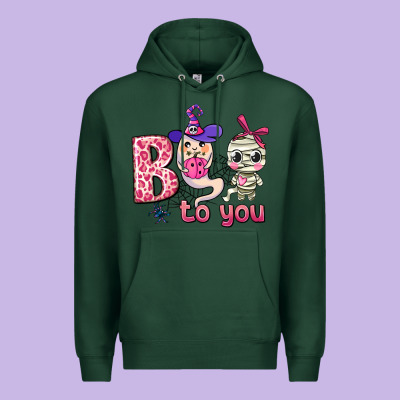 Boo To You Premium Hoodie Designed By Adodesignshop