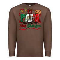 Chestnut el papa mas chingon Premium Sweatshirt - Zillion Design Studio