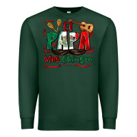 Sports Green el papa mas chingon Premium Sweatshirt - Zillion Design Studio