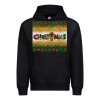 Black Christmas with cross Urban Hoodie - BundleAndBundleShop