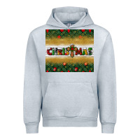 Heather Grey Christmas with cross Urban Hoodie - BundleAndBundleShop